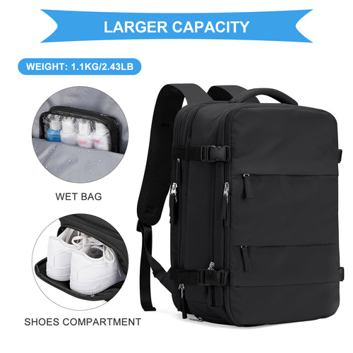 Coowoz® 45L Expandable Travel Backpack