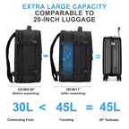 Coowoz® 45L Expandable Travel Backpack